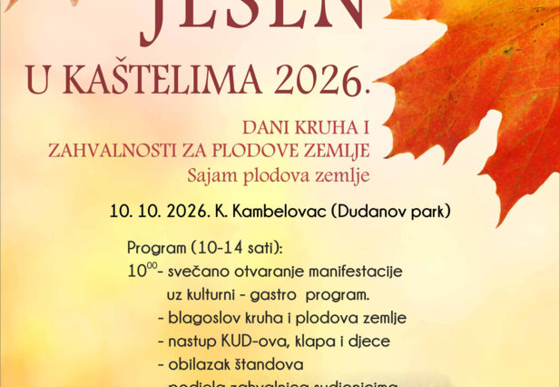 JESEN U KAŠTELIMA 2026 